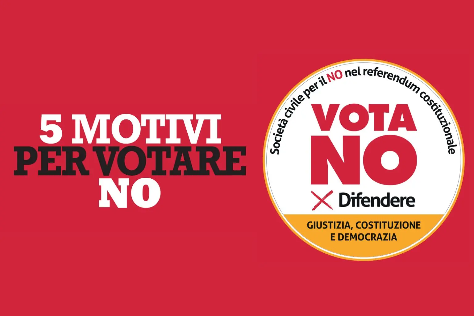 Referendum giustizia, 5 motivi per votare No