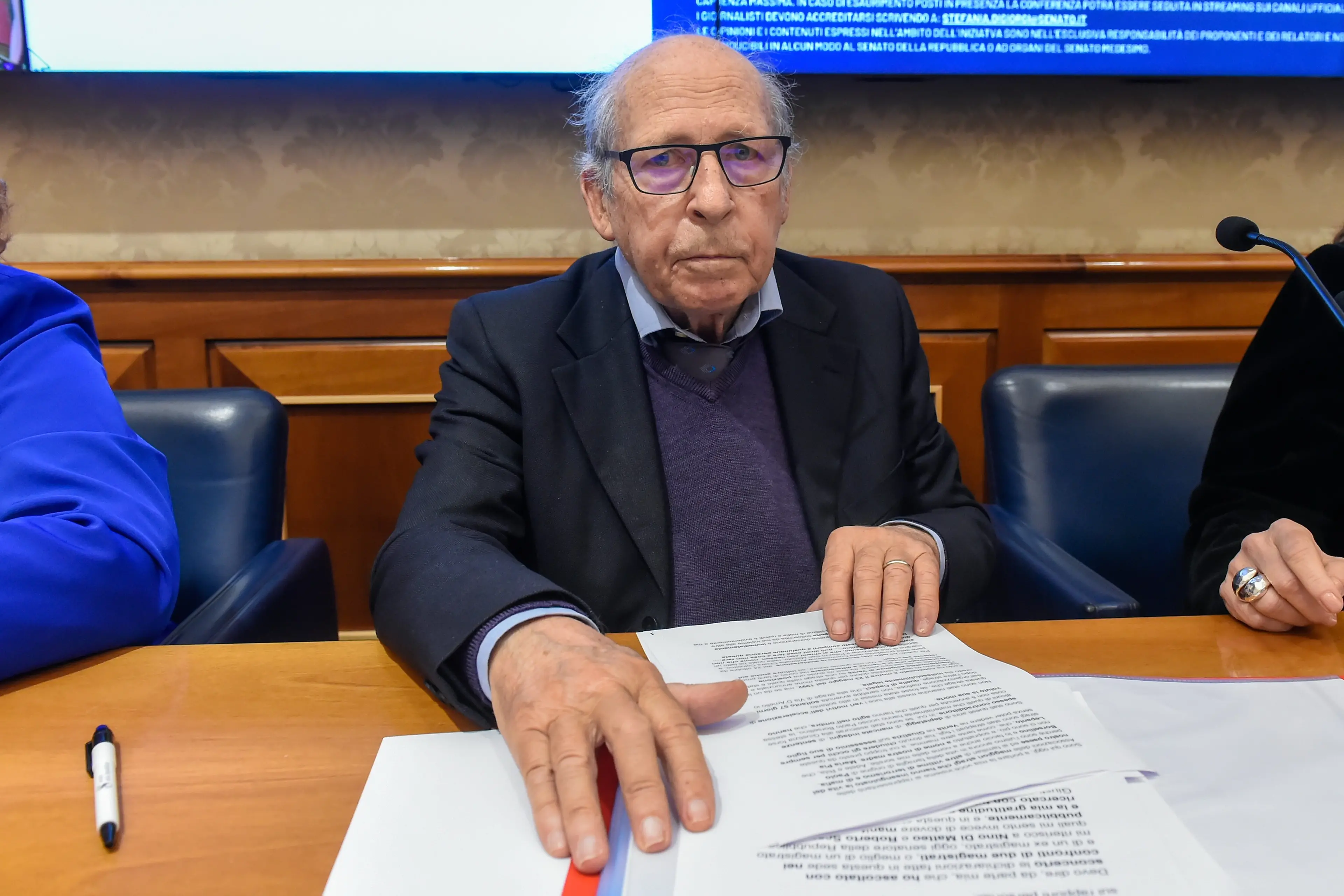 SALVATORE BORSELLINO FRATELLO DI PAOLO BORSELLINO E PRESIDENTE MOVIMENTO AGENDE ROSSE , IMAGOECONOMICA