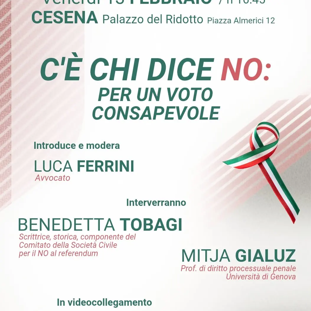 C’è chi dice No. per un voto consapevole