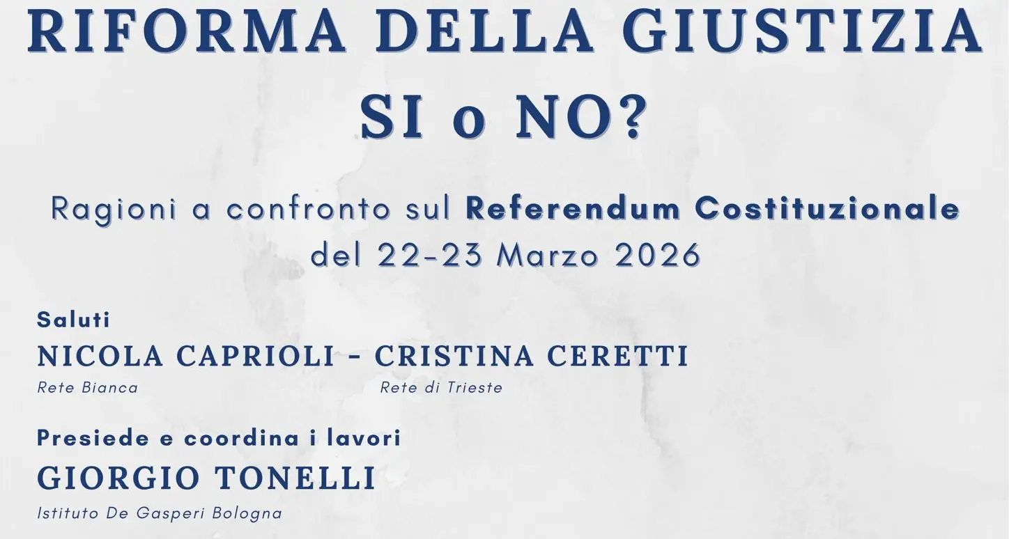 Riforma della Giustizia Si o No?