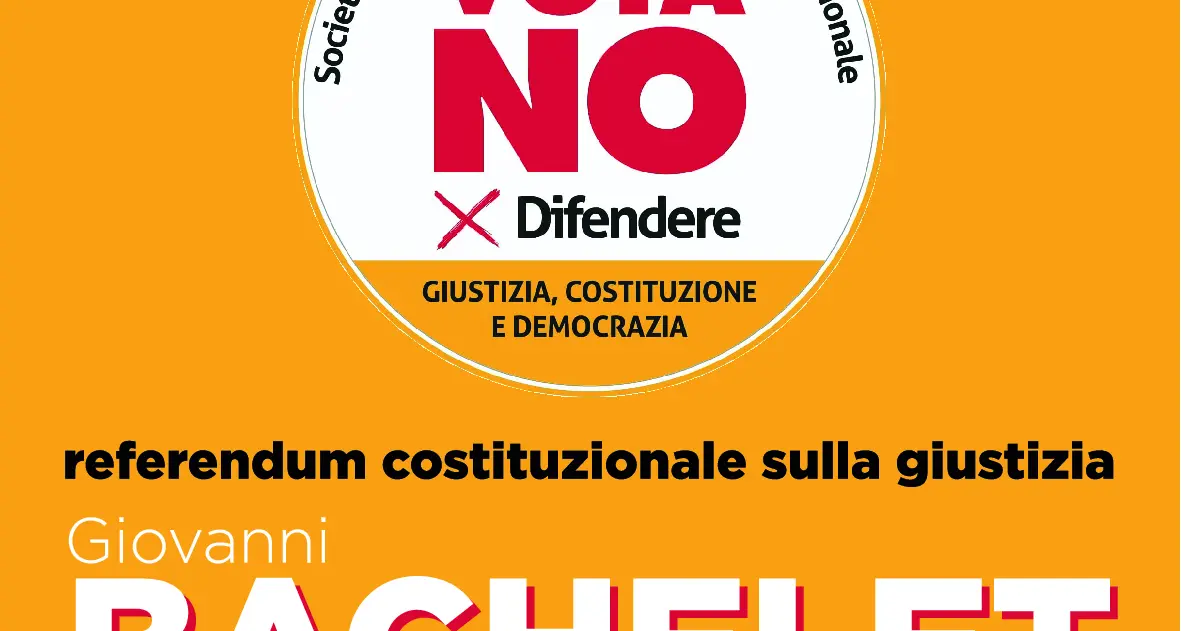 Incontro pubblico sul referendum sulla riforma Nordio