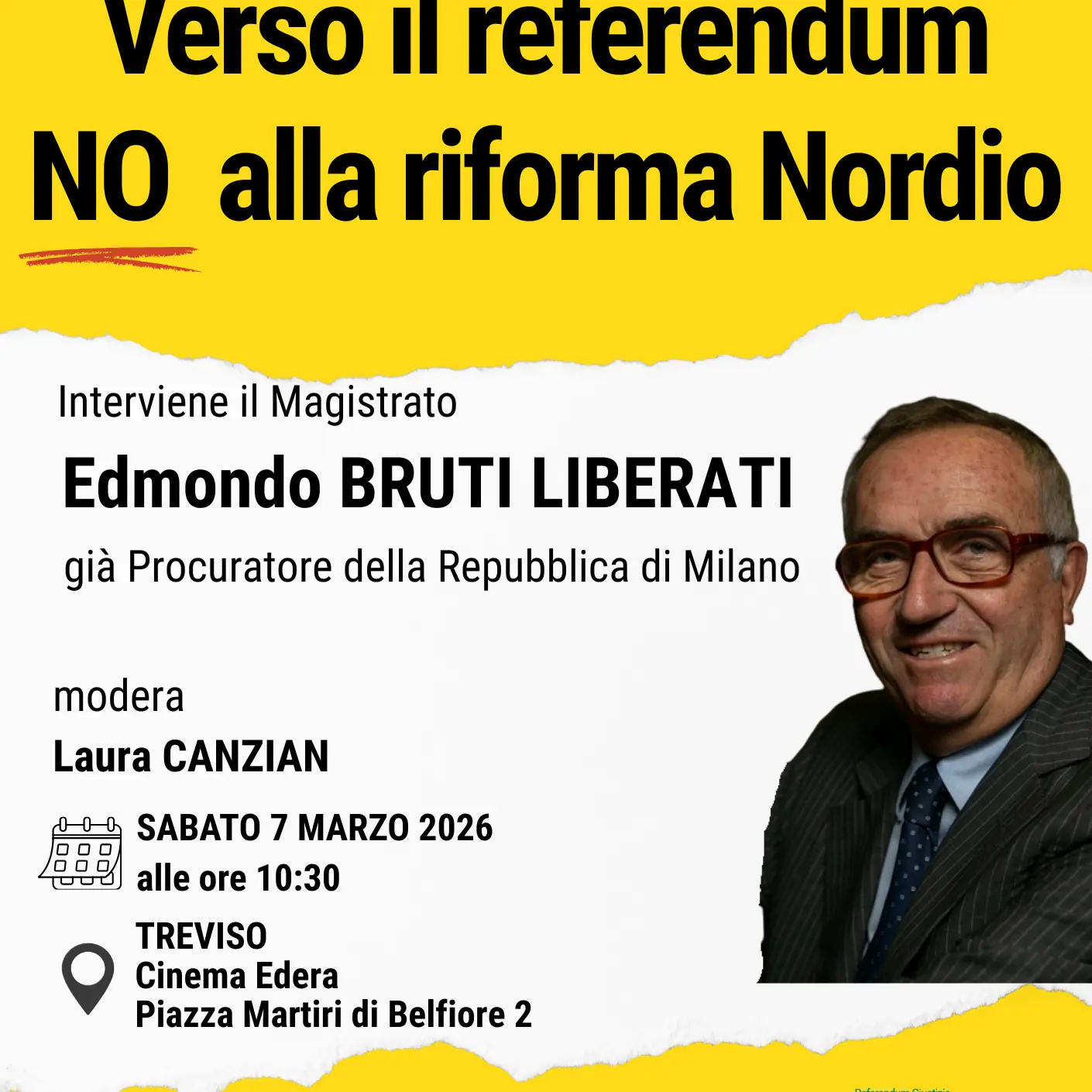 Verso il referendum, No alla riforma Nordio