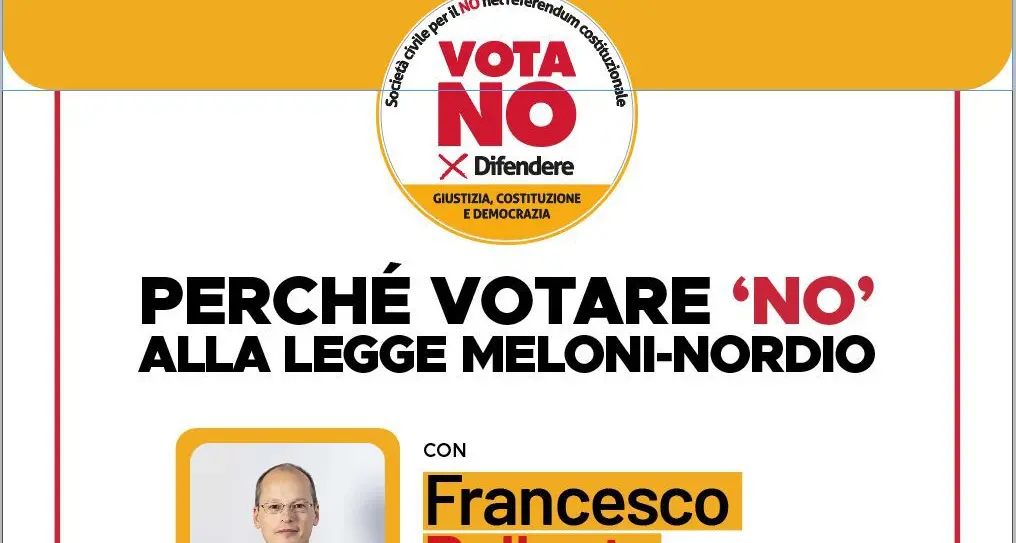 Perché votare No alla legge Meloni Nordio