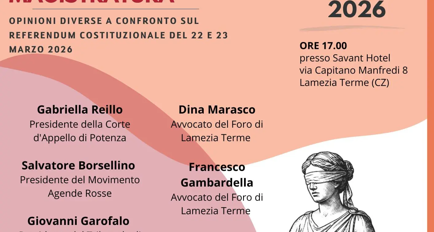 Dialogo sulla riforma costituzionale della magistratura