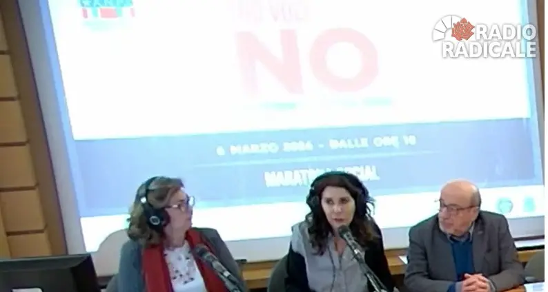 Maratona 100 voci per il No