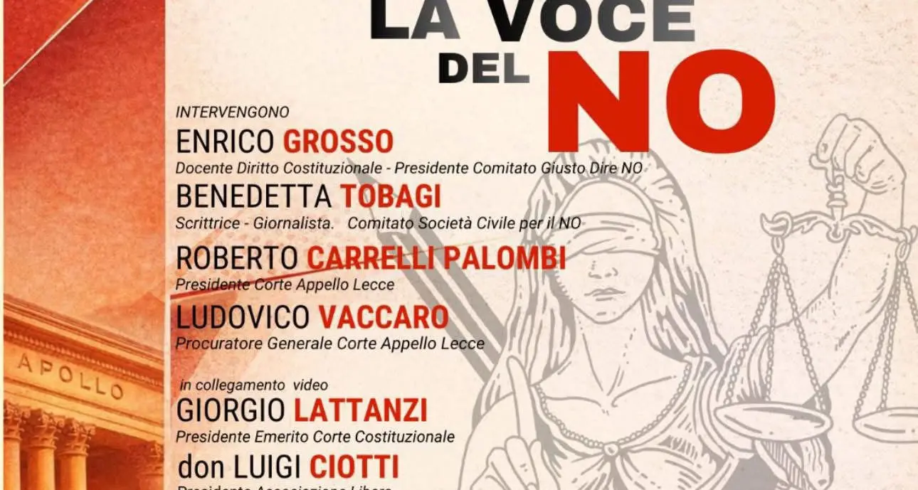 Referendum Costituzione, la voce del No