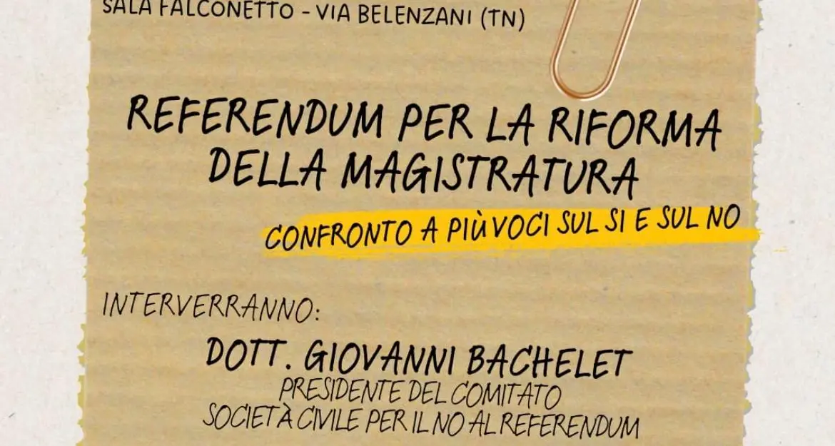 Referendum per la riforma della magistratura