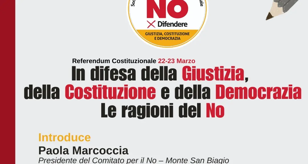 In difesa della giustizia, della Costituzione, della democrazia. Le ragioni del No