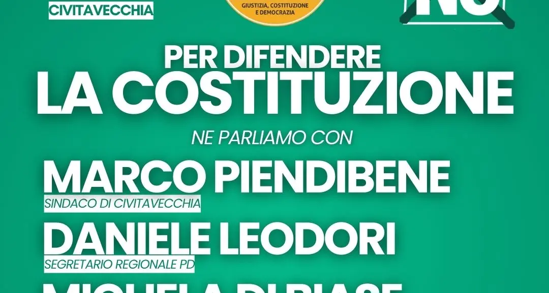 No per difendere la Costituzione